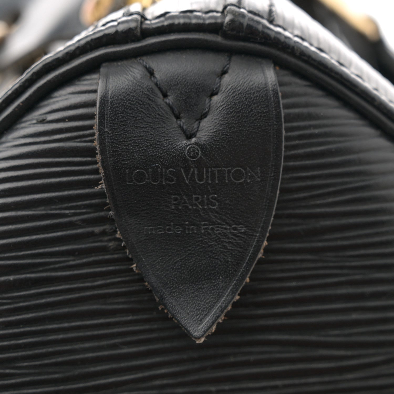 Louis Vuitton Epi Speedy 30 Black 6 of 14