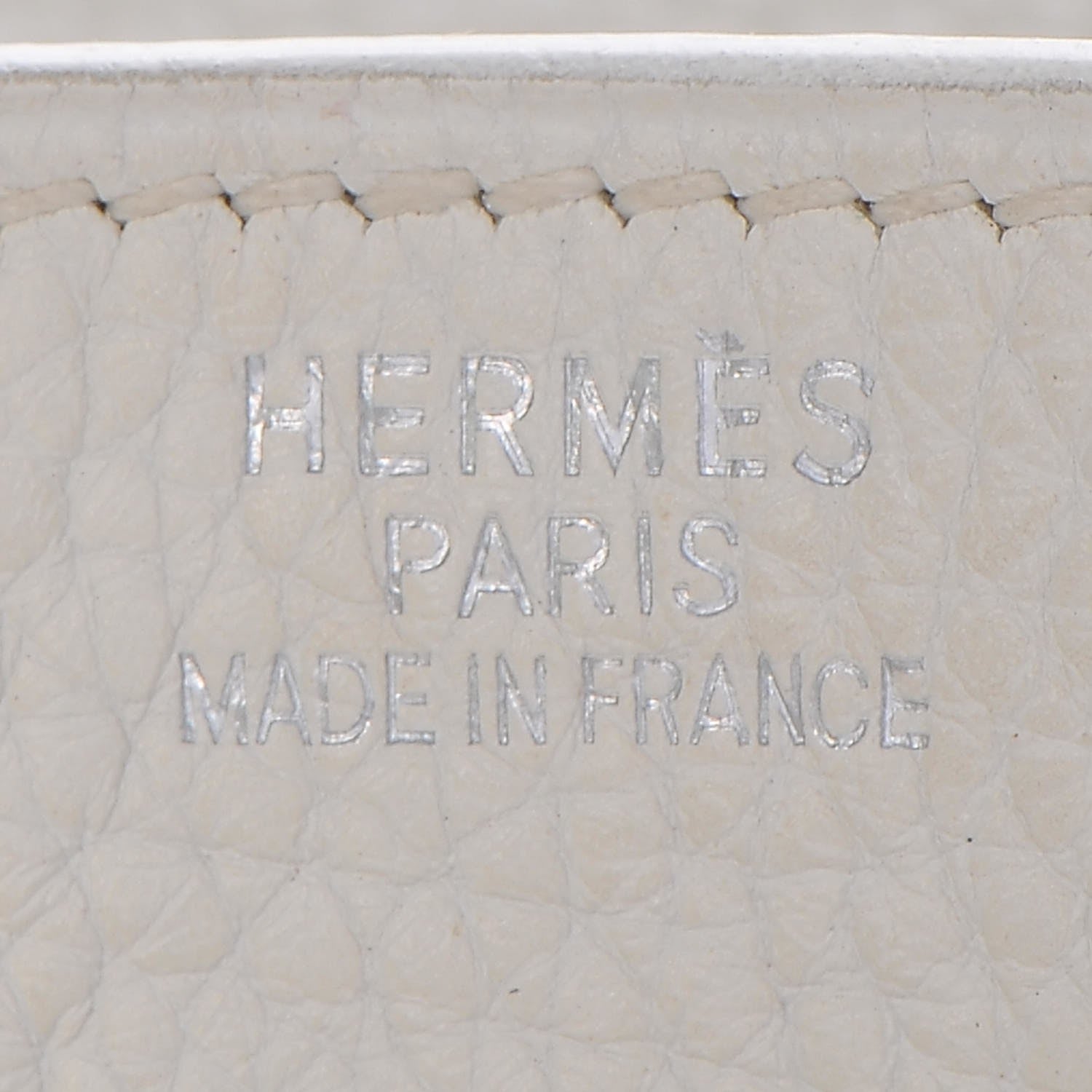 Hermes Taurillon Clemence JPG Birkin 42 White 15 of 33
