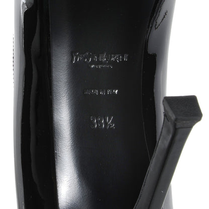 Saint Laurent Patent Tribute Platform Pumps 38.5 Black 6 of 7