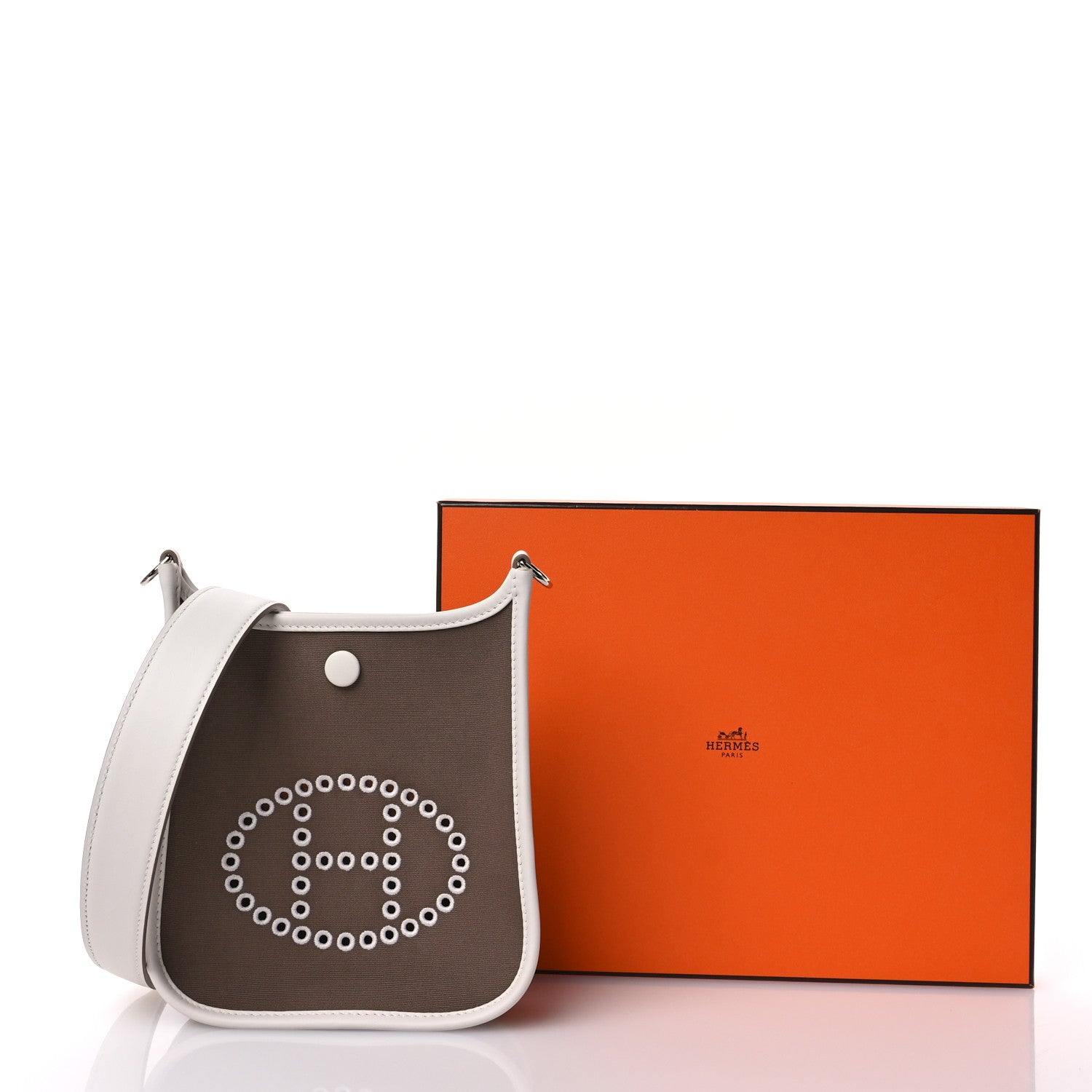 Hermes Toile Officier Swift Neo Evelyne TPM Etoupe 11 of 11