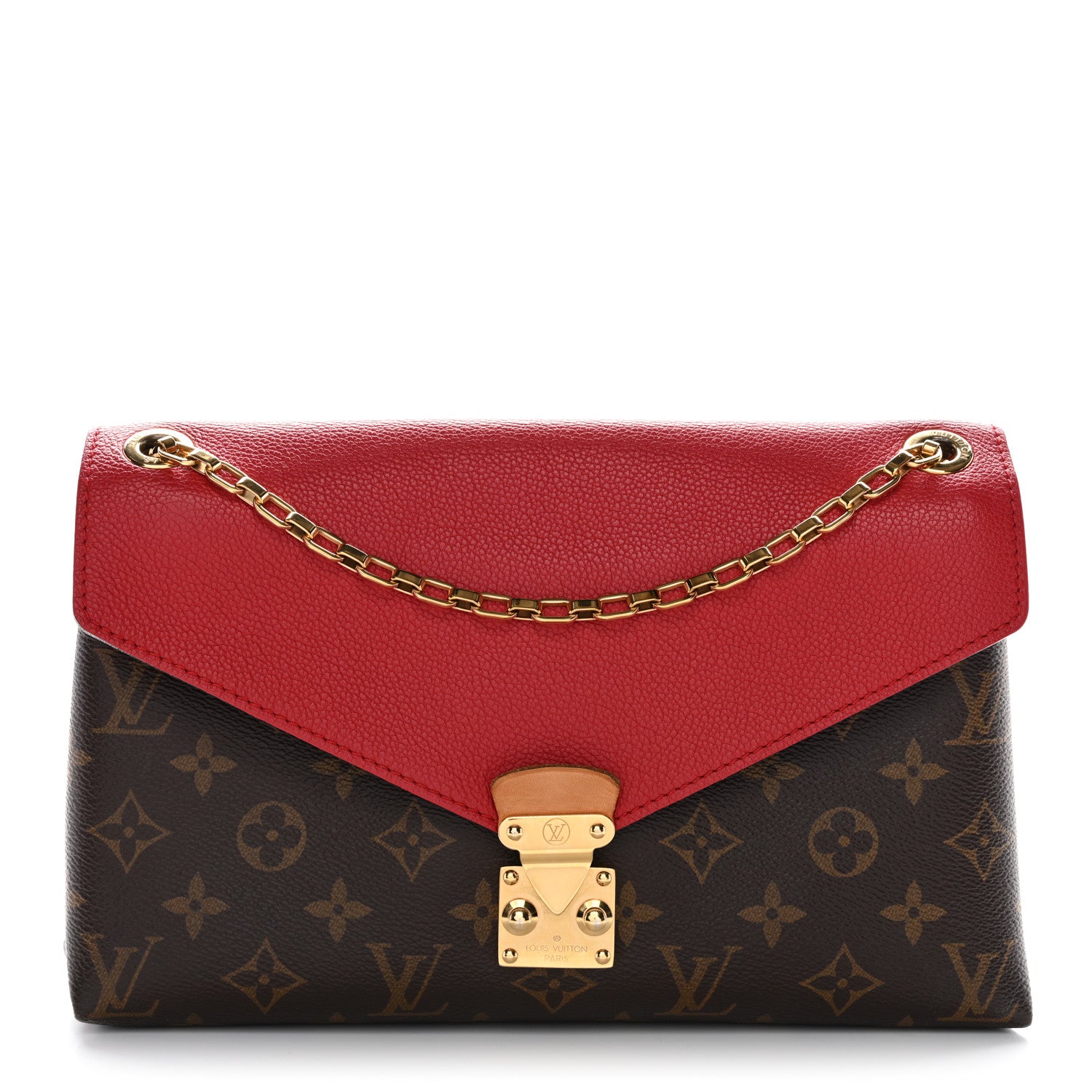 Louis Vuitton Monogram Pallas Chain Cherry 1 of 9