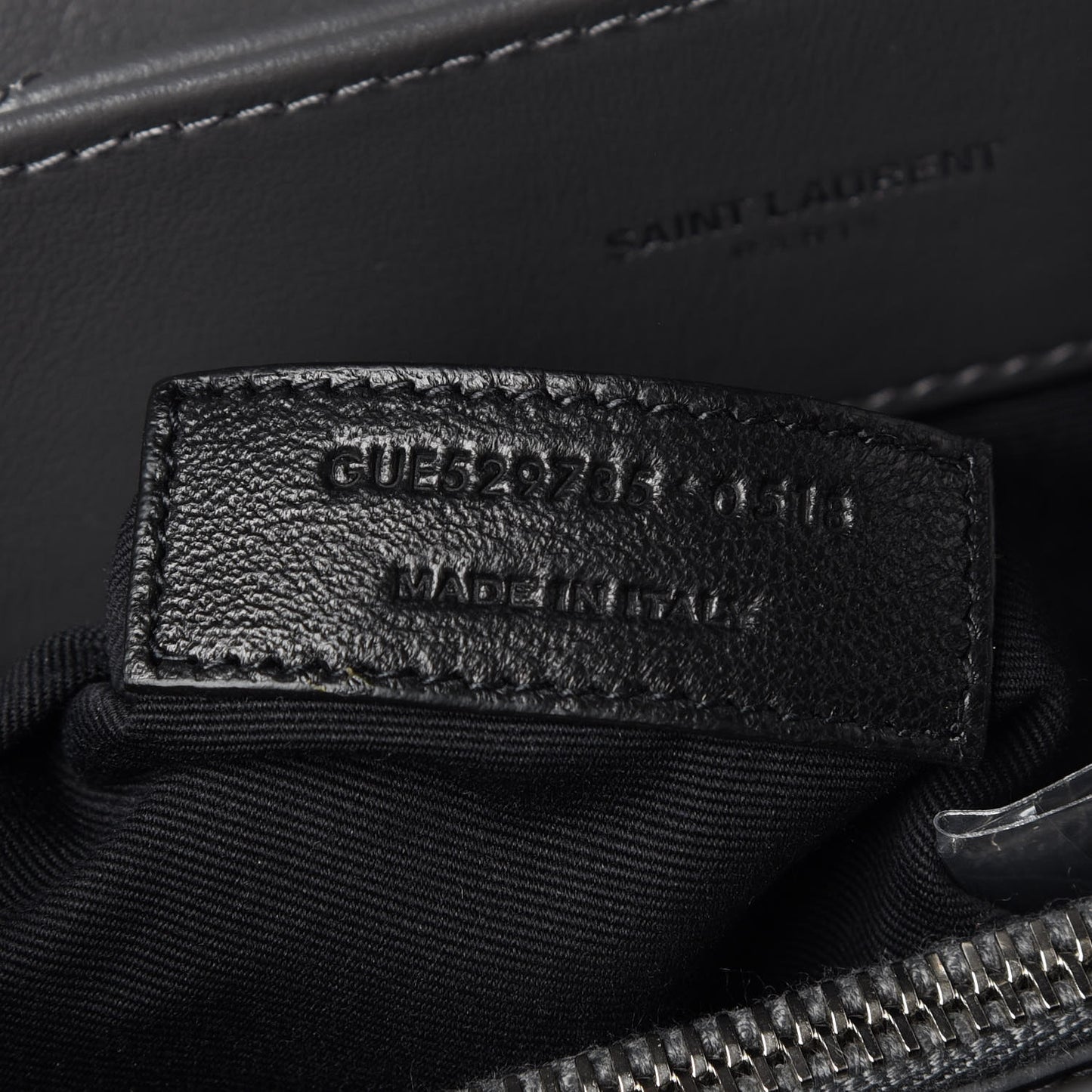 Calfskin Y Quilted Monogram Medium Loulou Satchel Kaki Fonce
