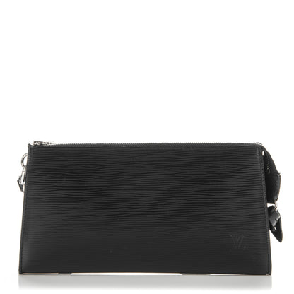 Louis Vuitton Epi Pochette Accessories 24 Black 1 of 7