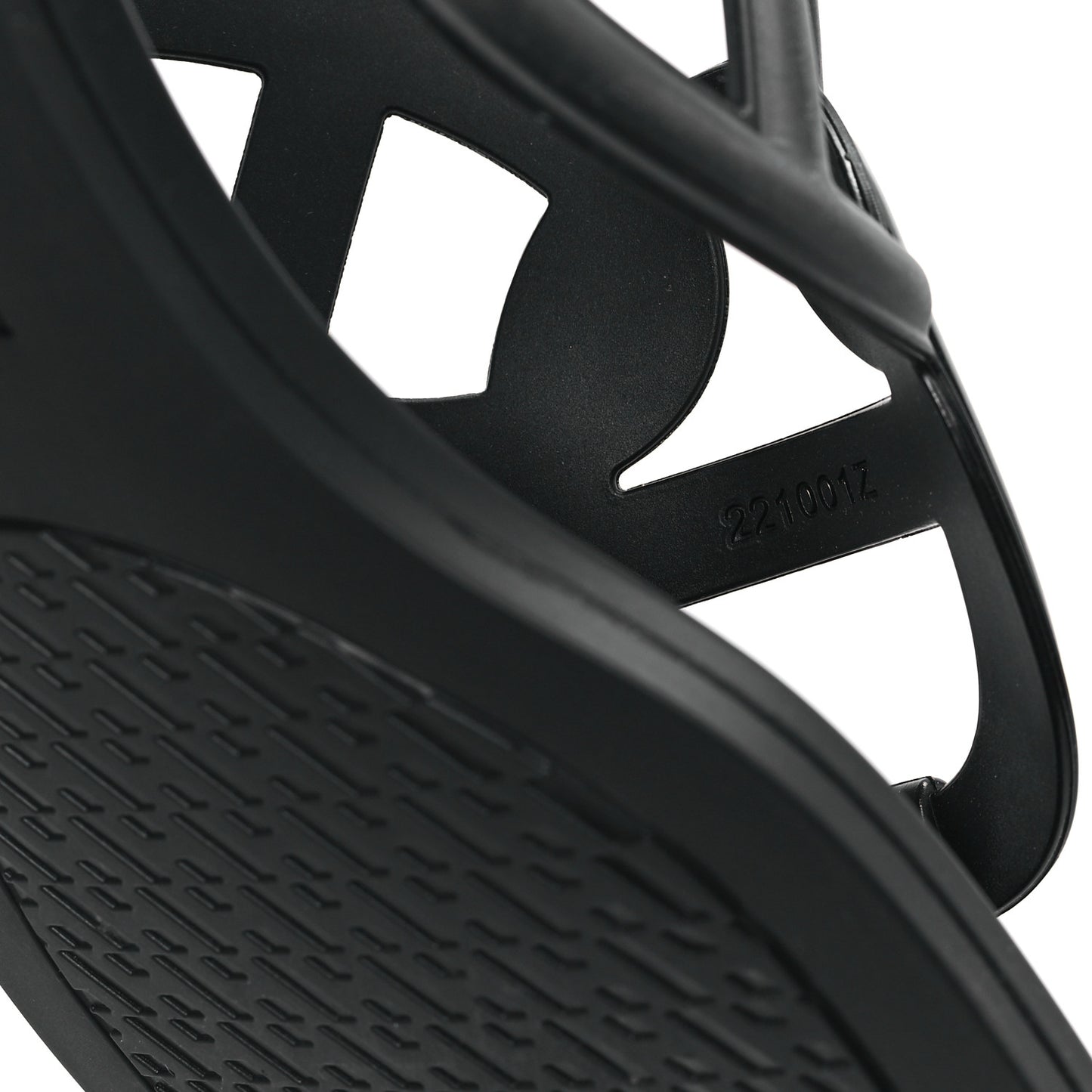 Rubber Womens Egerie Sandals 38 Black