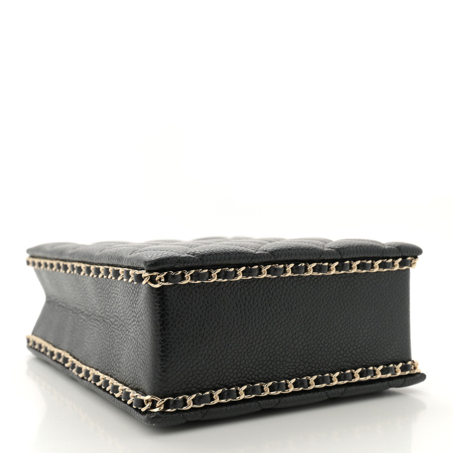 Chanel Caviar Quilted Evening Box Bag Black 4 of 10
