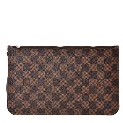 Louis Vuitton Damier Ebene Neverfull MM GM Pochette 1 of 10