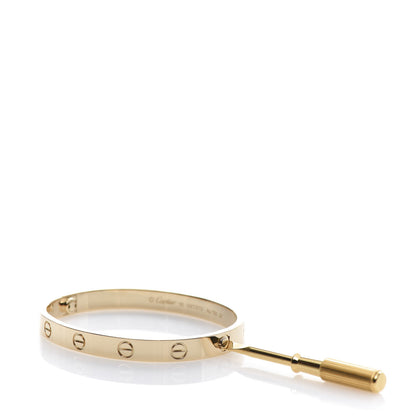 Cartier 18K Yellow Gold LOVE Bracelet 16 5 of 6