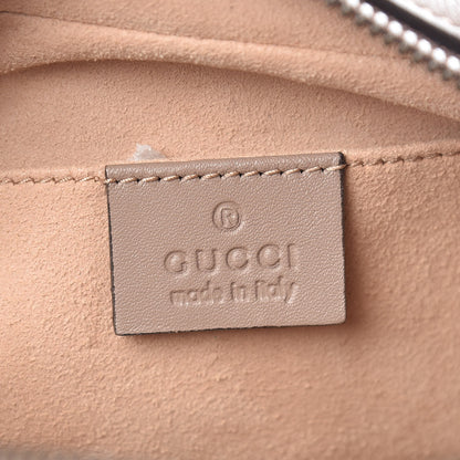 Gucci Calfskin Matelasse Small GG Marmont Chain Shoulder Bag Taupe 6 of 9