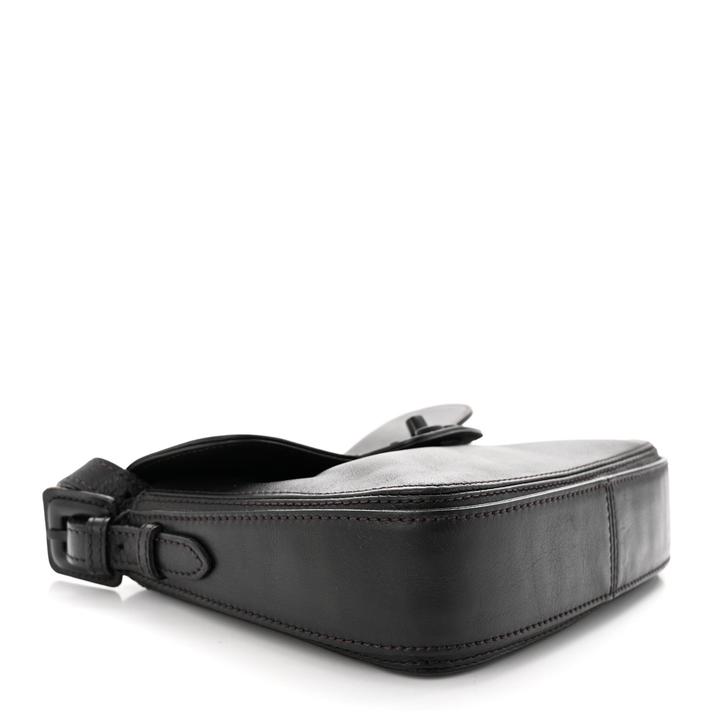 Calfskin Small Messenger So Black