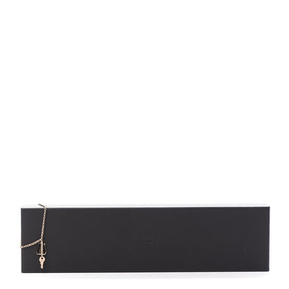 Hermes 18K Rose Gold PM Kelly Clochette Bracelet SH 6 of 6