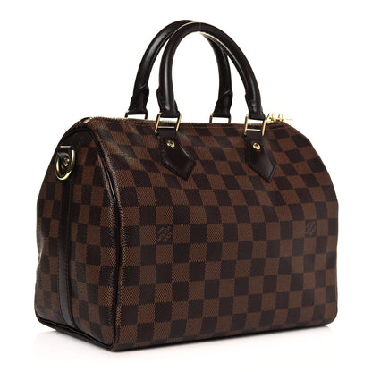 Louis Vuitton Damier Ebene Speedy Bandouliere 25 2 of 11