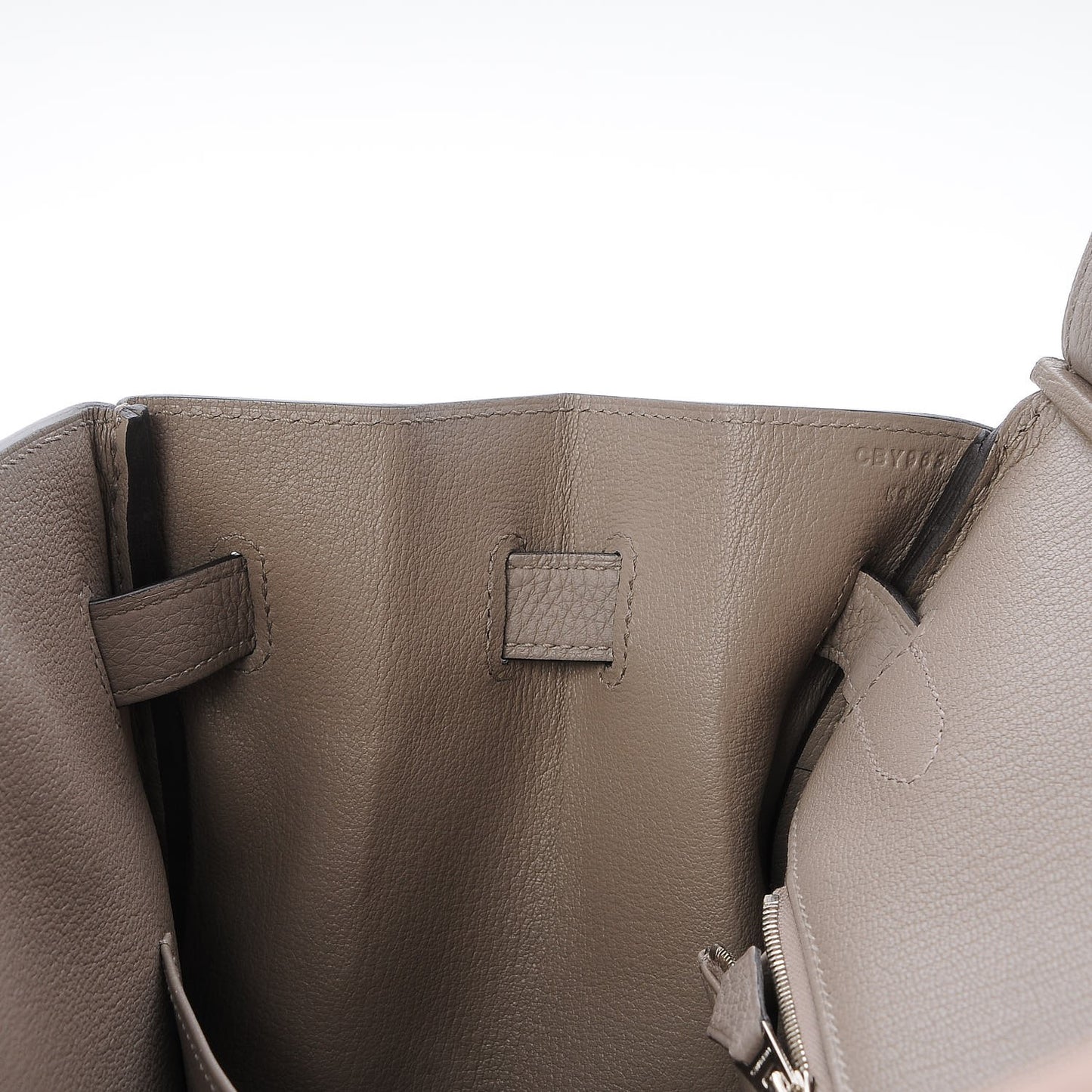Togo Birkin 35 Gris Asphalte