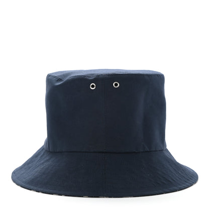 Christian Dior Oblique Reversible Teddy-D Brim Bucket Hat 59 Blue 13 of 17