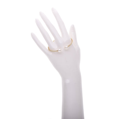 David Yurman 18K Yellow Gold Pearl 8.5mm Solari Bracelet 2 of 6
