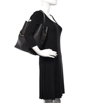 Givenchy Grained Calfskin GV Bucket Bag Black 2 of 9