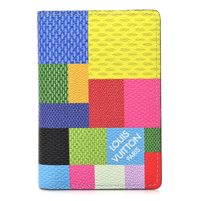 Louis Vuitton Damier Graphite 3D Pocket Organizer NM Multicolor 1 of 8