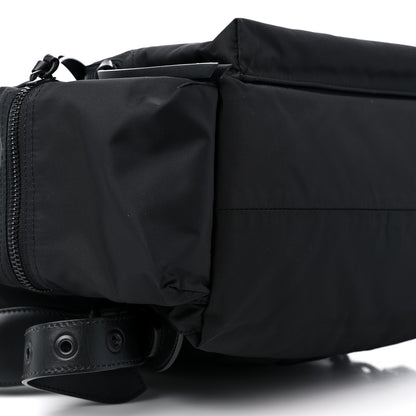 Burberry Technical Nylon Large Rucksack Backpack Black 8 of 9