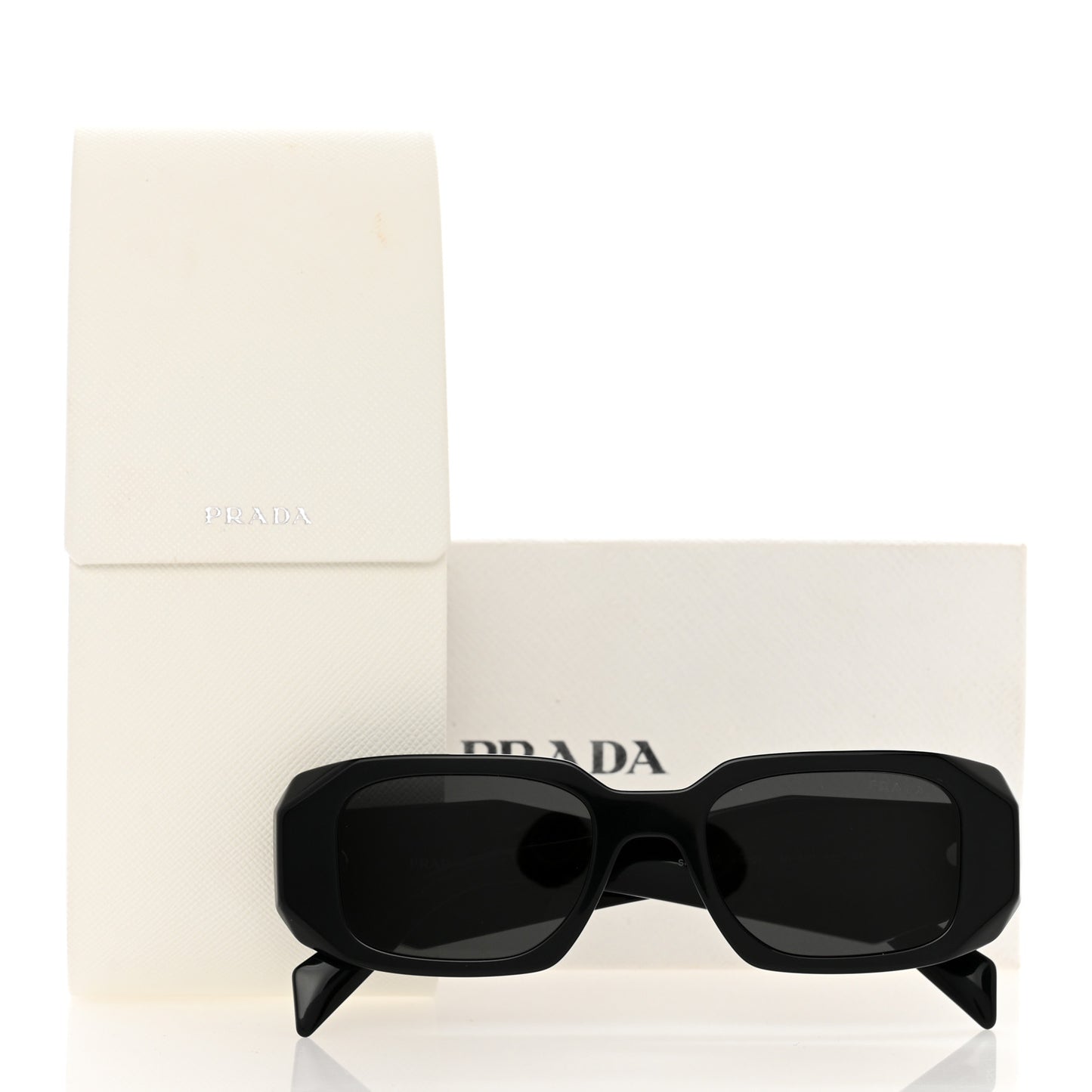 Acetate Symbole Sunglasses SPR 17W Black