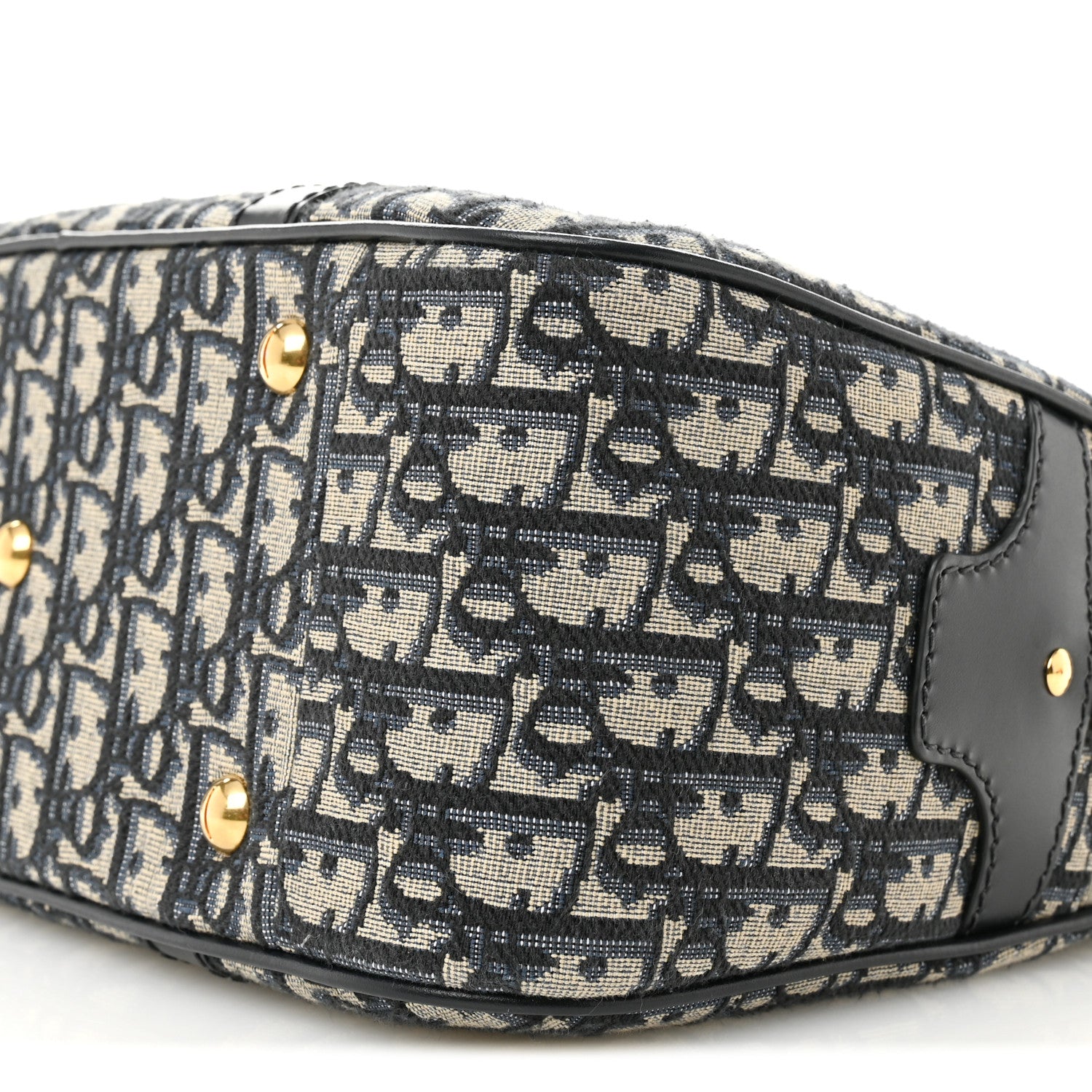 Christian Dior Oblique Large D-Vibe Bowling Bag Navy 1821438