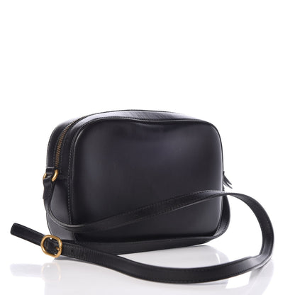 Gucci Calfskin Web Small Webby Bee Shoulder Bag Black 3 of 7