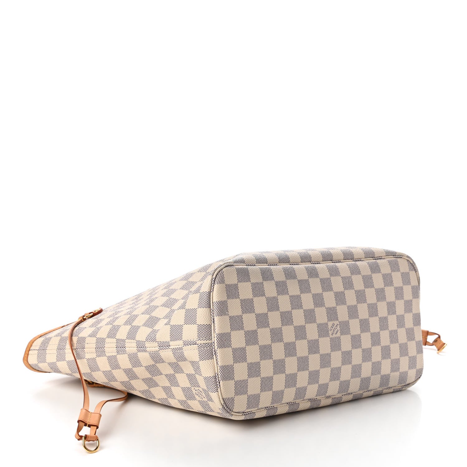 Louis Vuitton Damier Azur Neo Neverfull MM Rose Ballerine 4 of 10