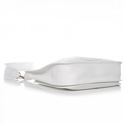 Hermes Taurillon Clemence Evelyne II PM Blanc 4 of 7