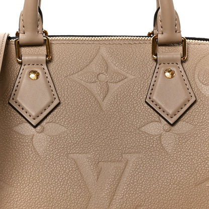 Louis Vuitton Empreinte Monogram Giant Speedy Bandouliere 25 Tourterelle 9 of 11