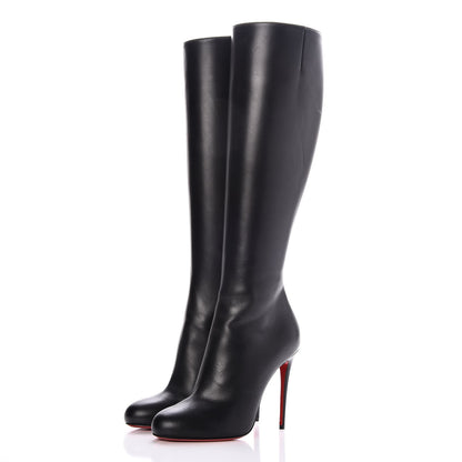 Christian Louboutin King Calf Fifi Botta 100 Boots 37 Black 3 of 12