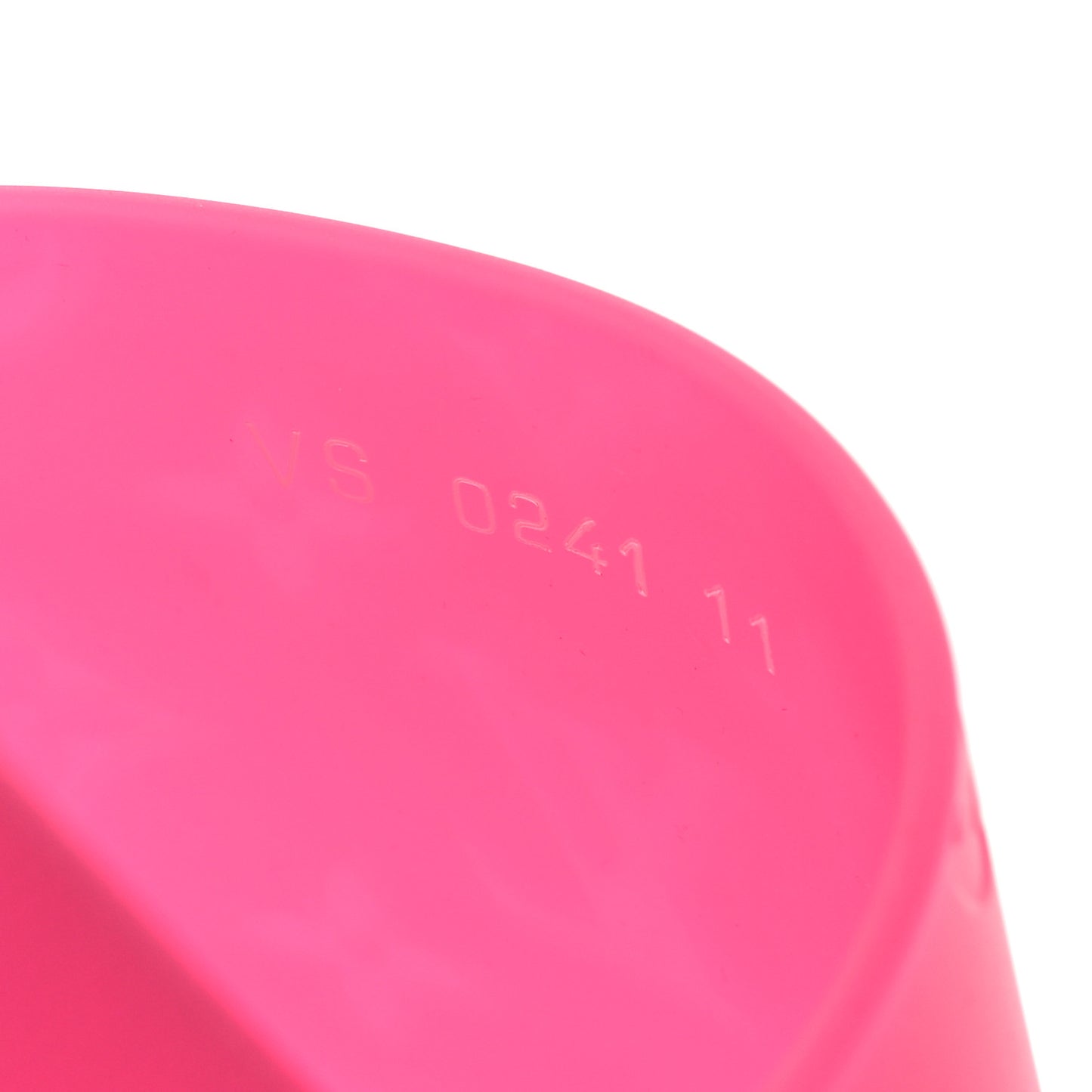 Rubber Embossed Monogram Mens Waterfront Mules 11 Pink