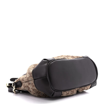 Gucci Monogram Medium Sukey Top Handle Bag Dark Brown 3 of 9