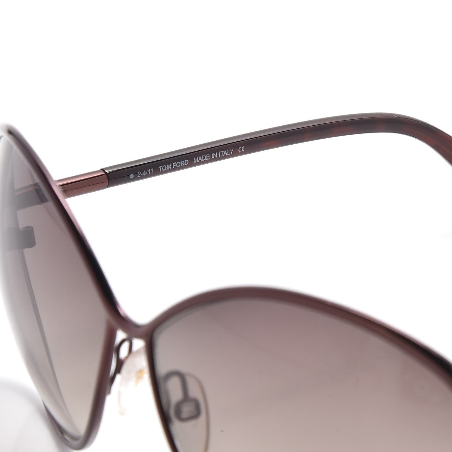Tom Ford Iris Sunglasses TF180 Brown 4 of 6