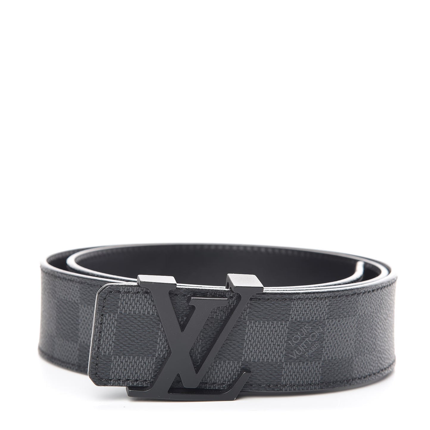 Damier Graphite LV Initiales Belt 90 36