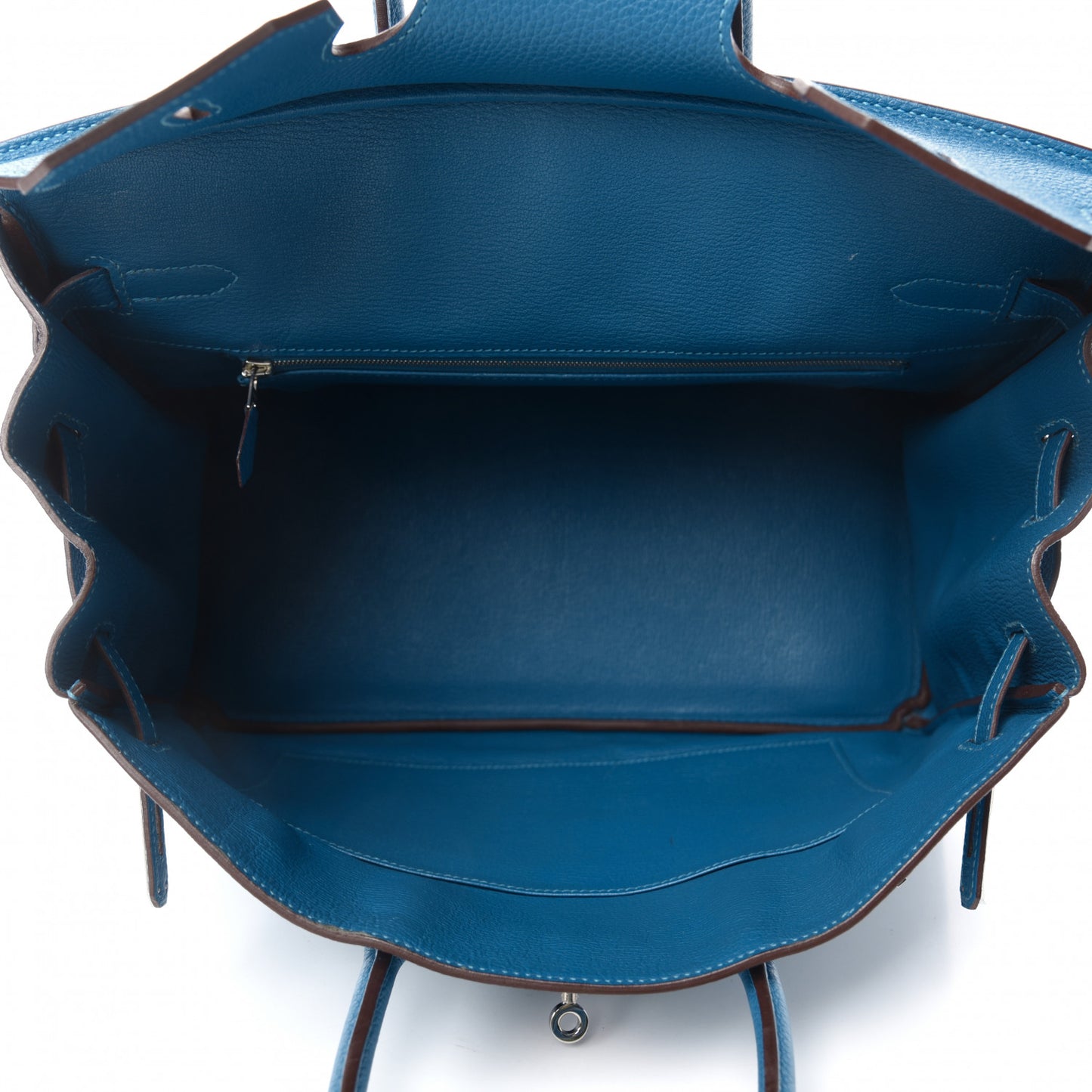 Togo Birkin 35 Bleu Azteque