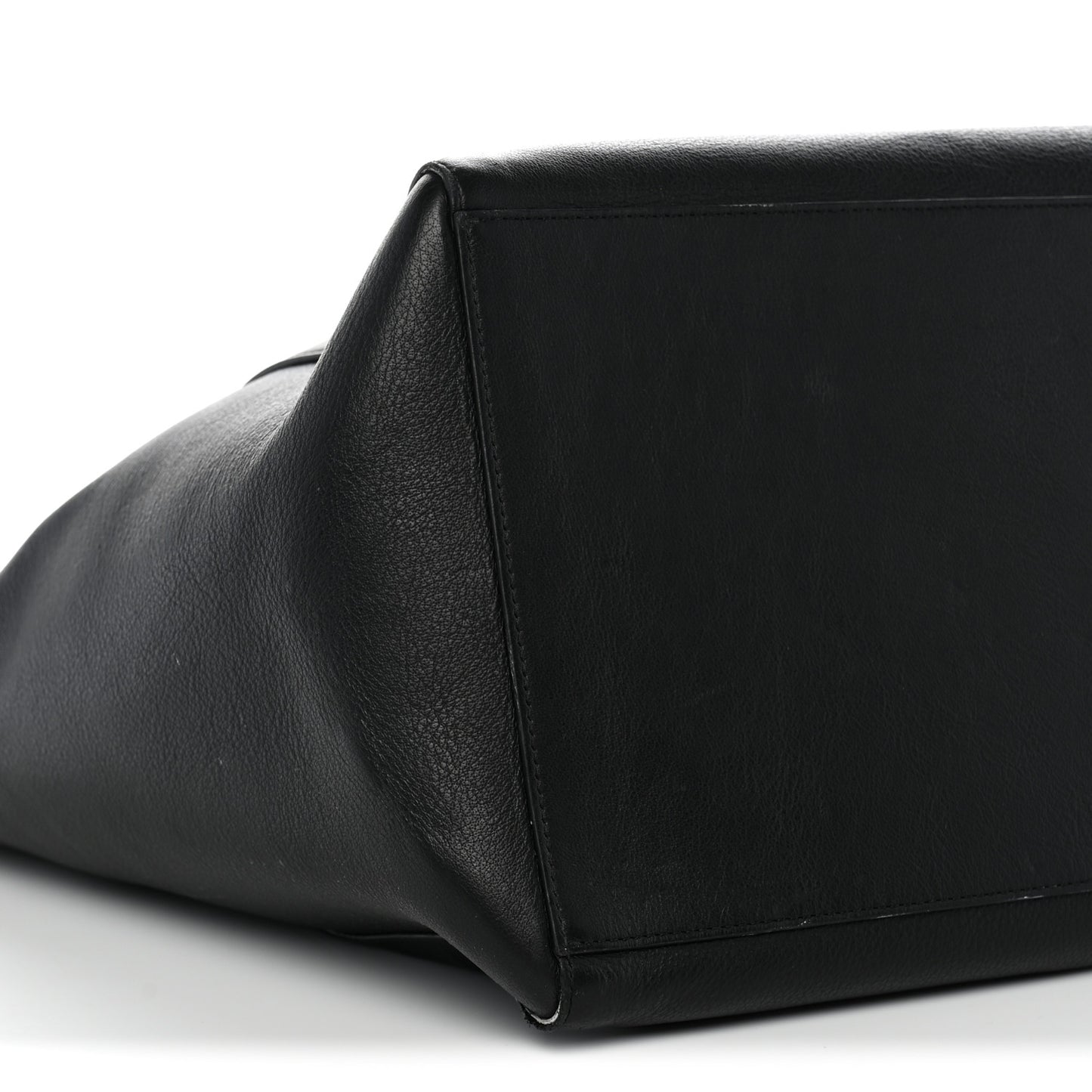 Smooth Calfskin Everyday East West Tote Bag Black