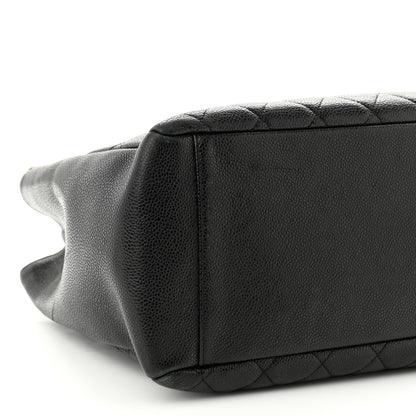 Chanel Caviar Quilted Grand Shopping Tote GST Black 9 of 10