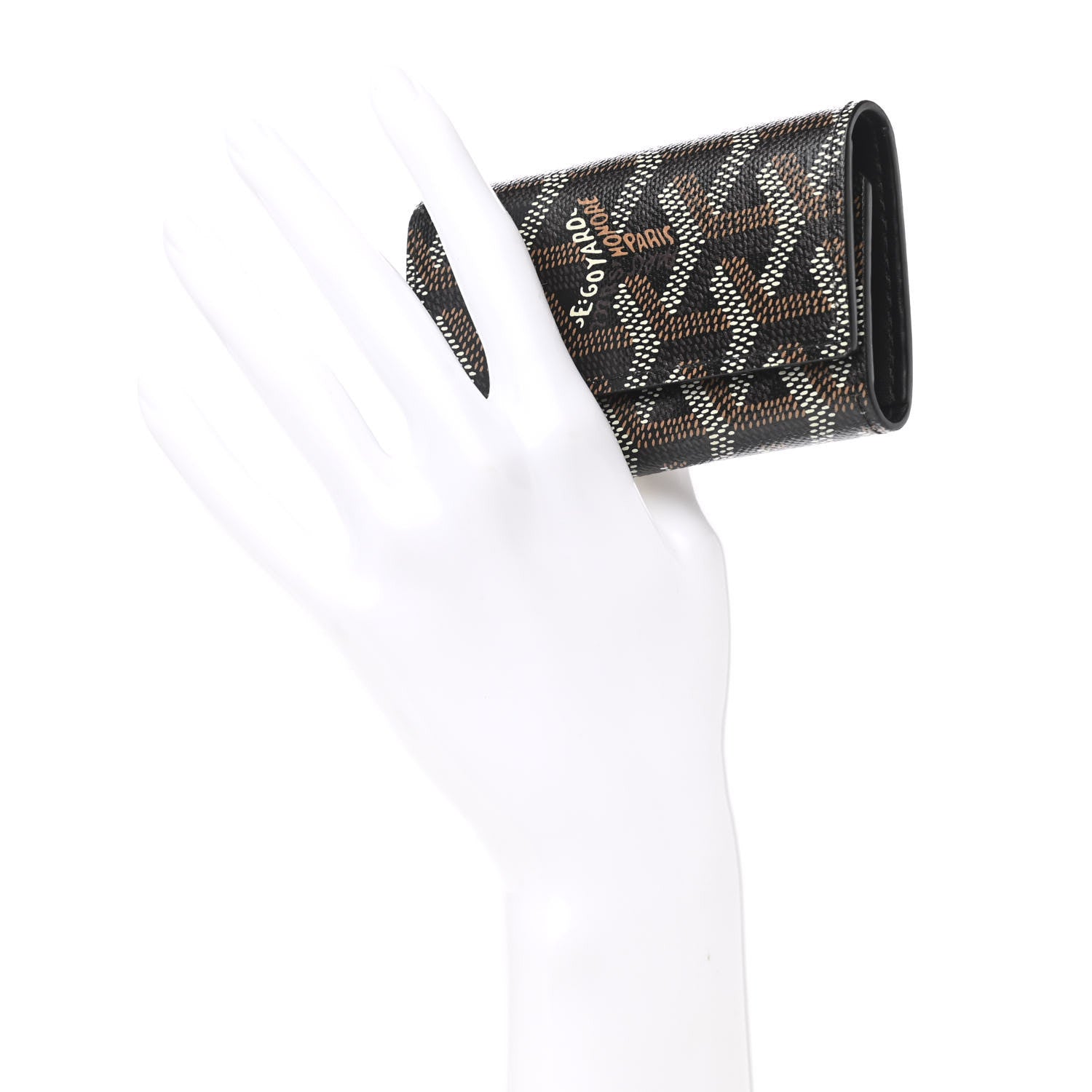 Goyard Goyardine Saint Michel 6 Key Holder Black 2 of 7