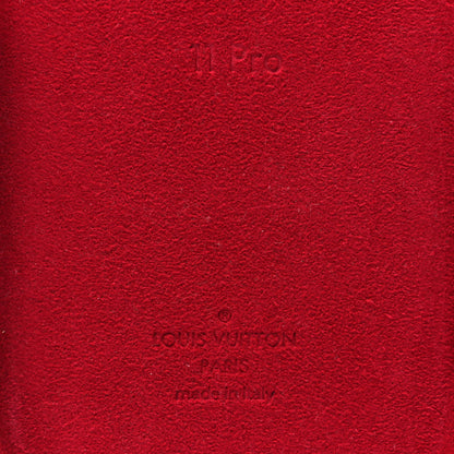 Louis Vuitton Calfskin Monogram iPhone 11 Pro Bumper Scarlet 4 of 18