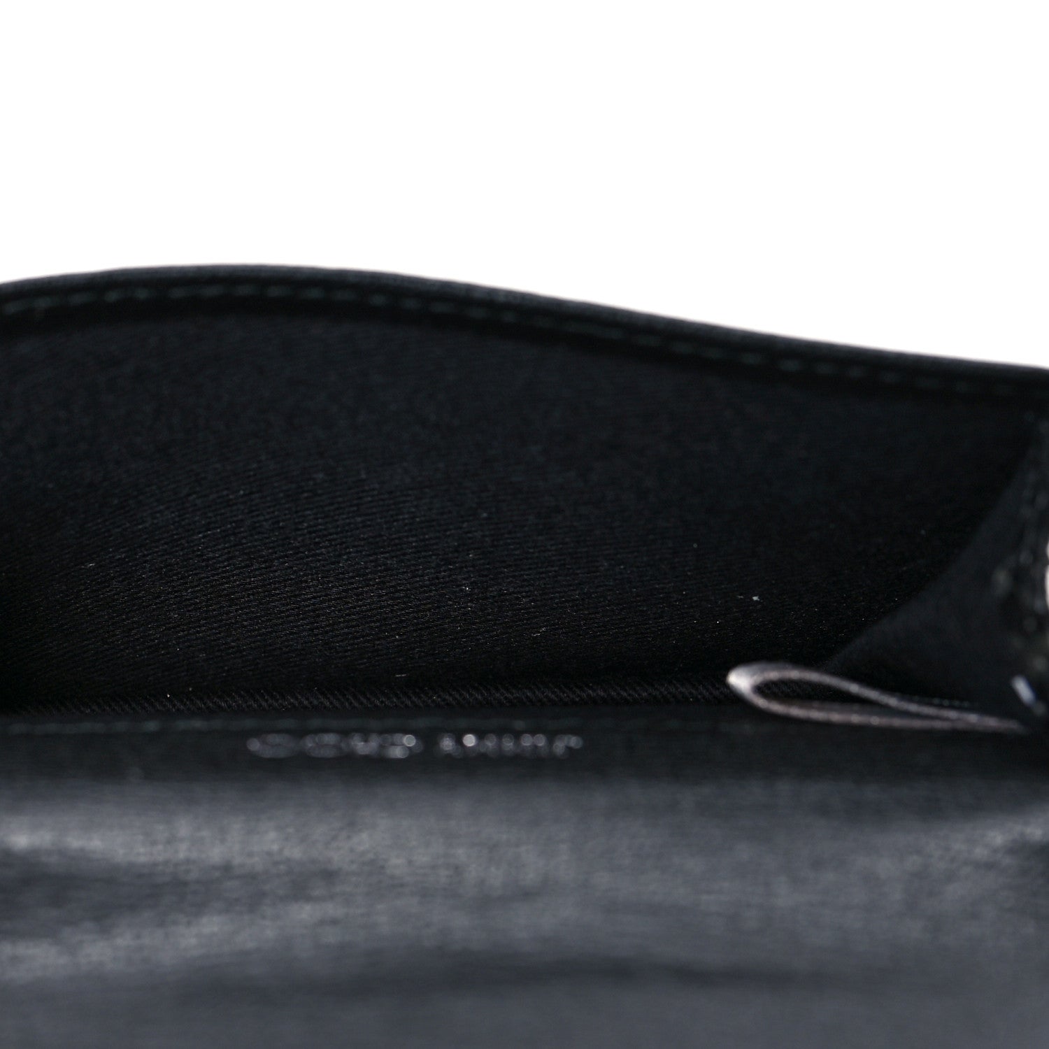 Jimmy Choo Calfskin Snake Printed Hanne Wallet Anthracite 6 of 8