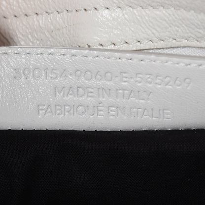 Balenciaga Chevre Silver Metallic Edge Hardware City White 8 of 12