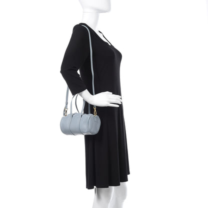 Mansur Gavriel Calfskin Mini Duffel Bag Grey Blue 2 of 8