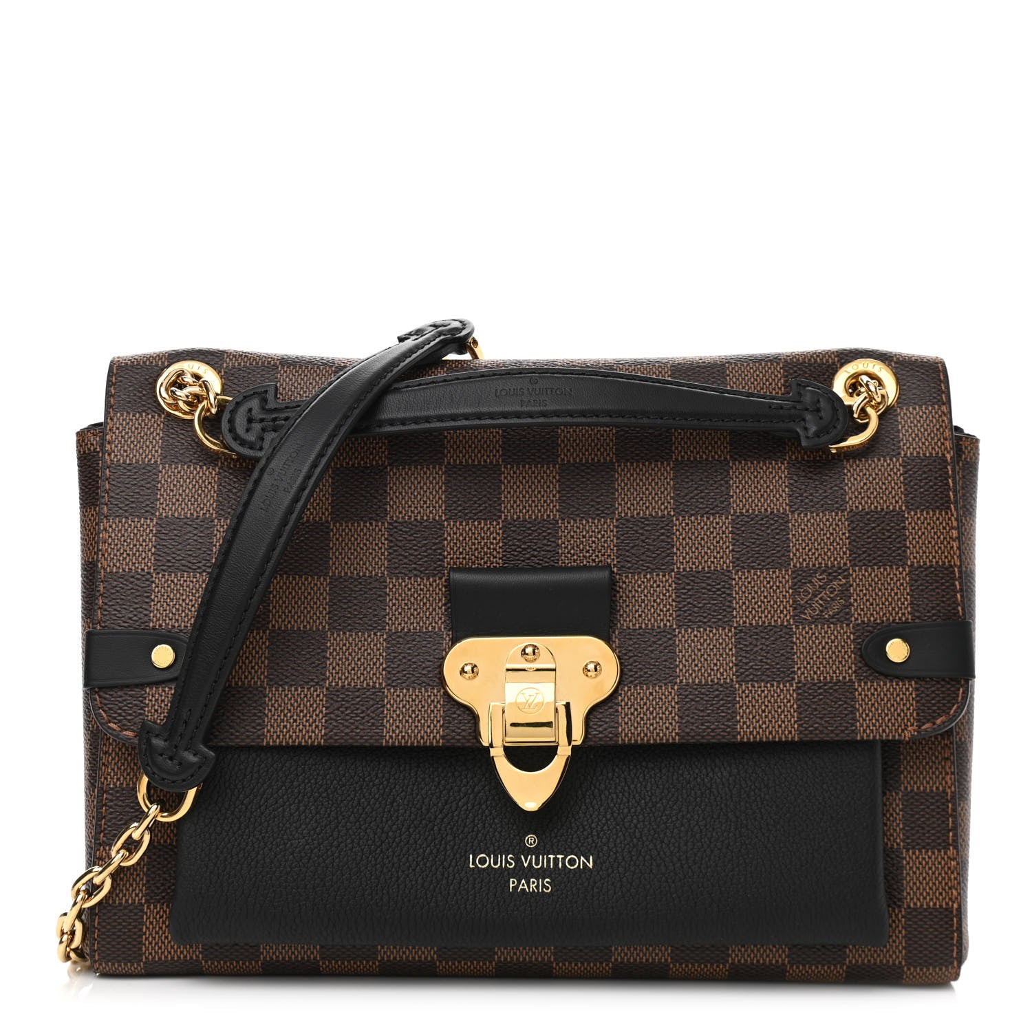 Louis Vuitton Damier Ebene Vavin PM Black 1 of 10