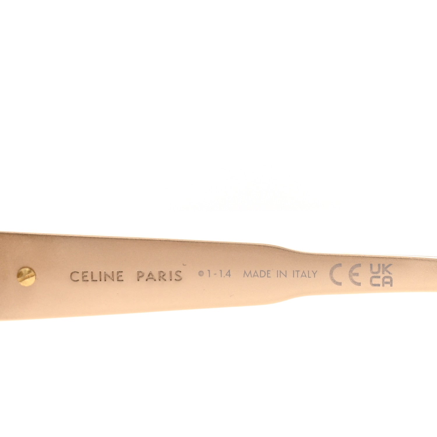 Celine Metal Triomphe 01 Sunglasses CL40235U Rose Gold Brown 5 of 7