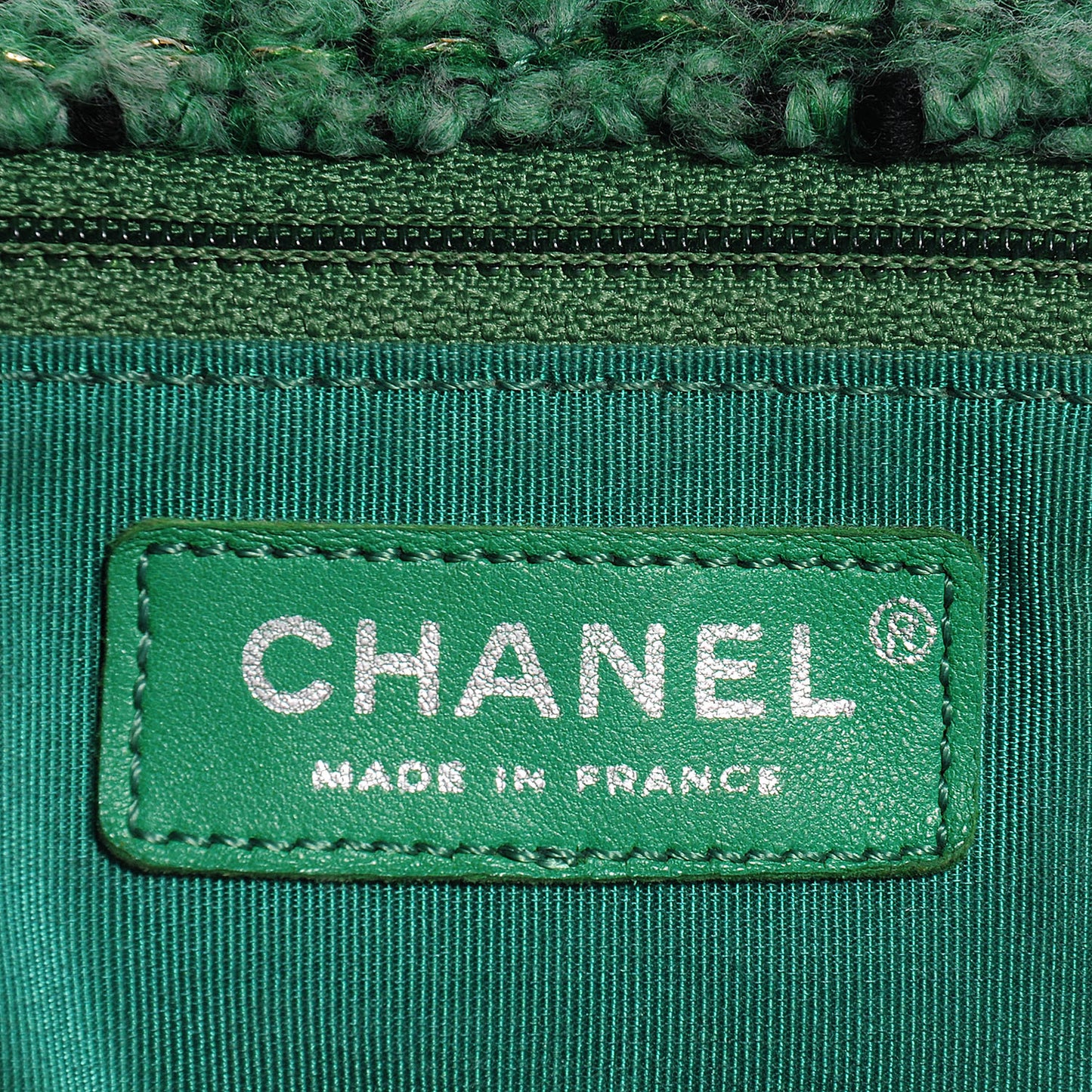 Tweed Easy 2.55 Reissue XXL Maxi Flap Green