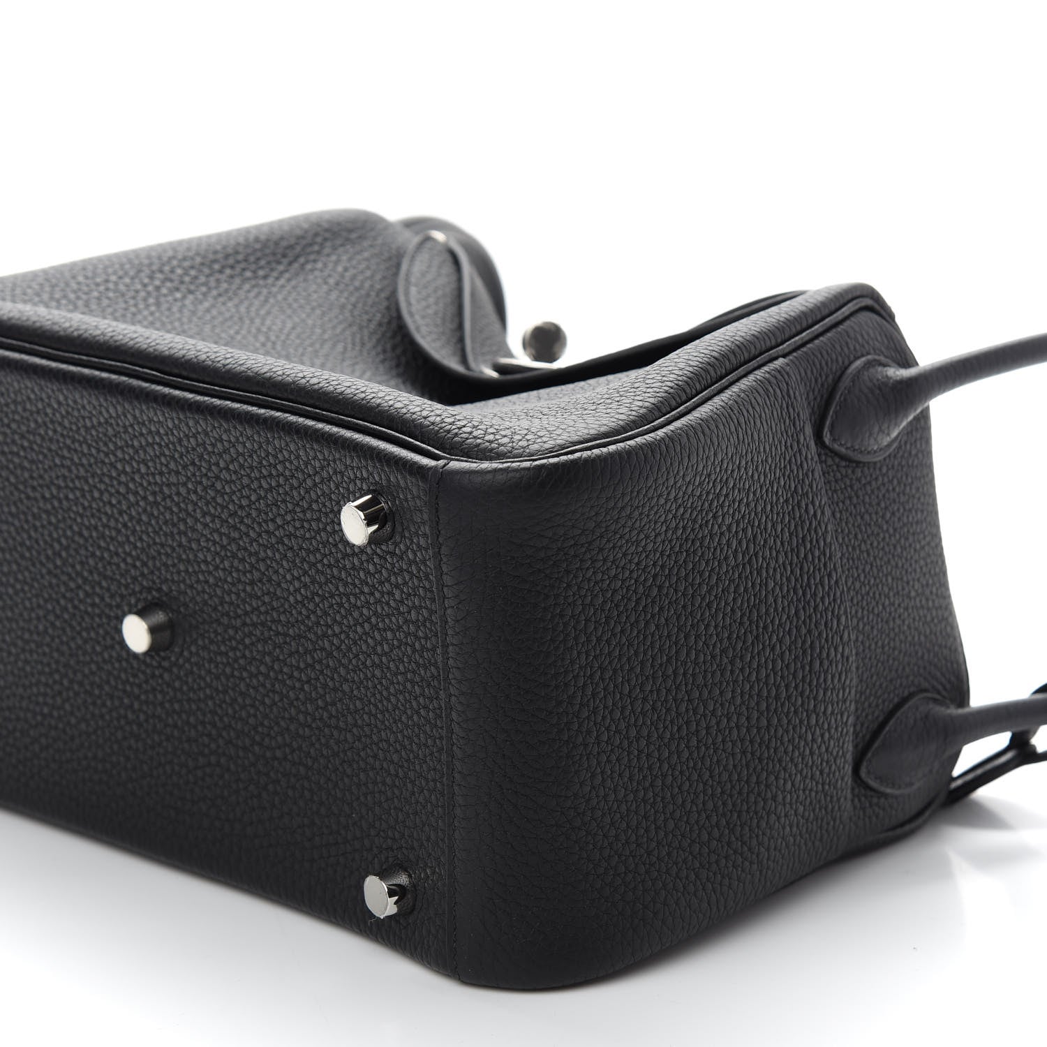 Hermes Taurillon Clemence Lindy 26 Black 8 of 8