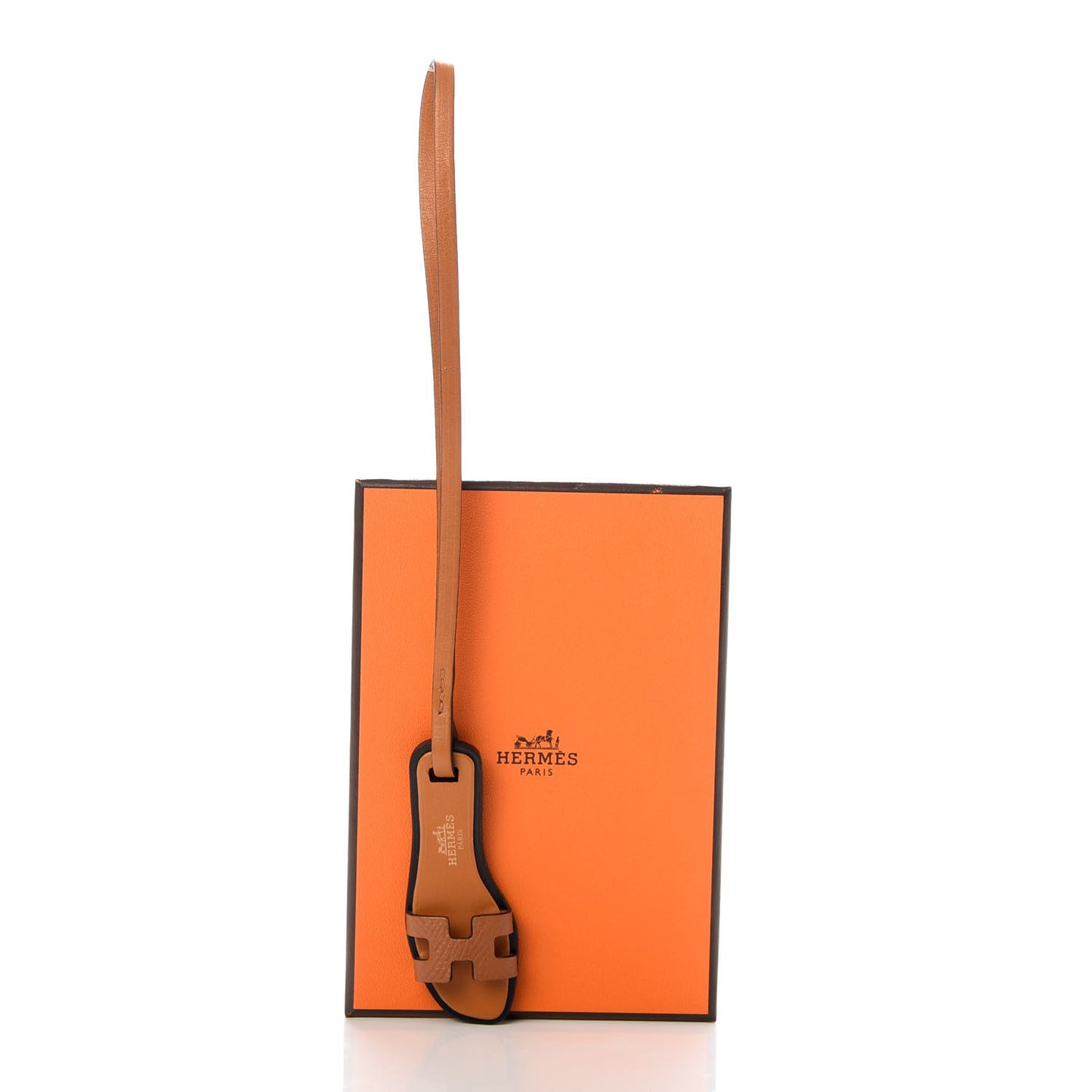 Epsom Butler Calfskin Hunter Oran Nano Bag Charm Gold