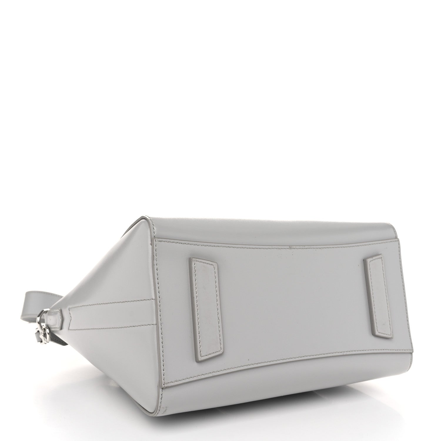 Givenchy Box Calfskin Small Lock Antigona Shoulder Bag Cloud Grey 4 of 12