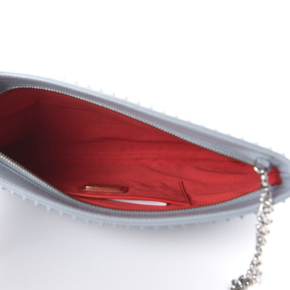 Christian Louboutin Calfskin Studded Loubiposh Clutch Horizon 5 of 10