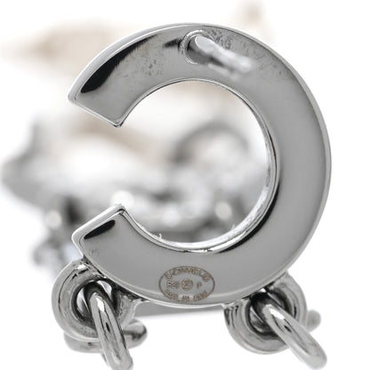 Chanel Crystal Pearl Chanel Bright Young Things Earrings Gold Ruthenium 4 of 4