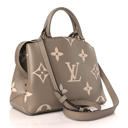 Louis Vuitton Empreinte Monogram Giant Petit Palais Tourterelle Creme 3 of 8