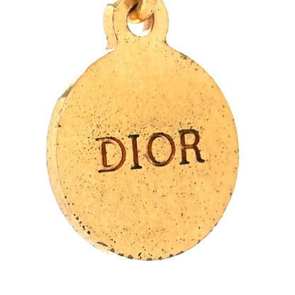 Christian Dior Metal Petit CD Choker Necklace Gold 5 of 5